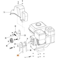 BELT (TRUFLEX G 4LXP930-4LXA930) RUBBER\nWHILE STOCKS LAST ORIGINAL EMAK ZM000306 | NewgardenParts.com