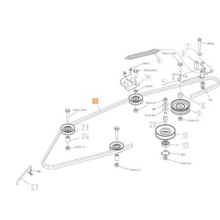 ORIGINAL LG4-1030 RIEMEN EMAK TS000025R | NewgardenParts.com