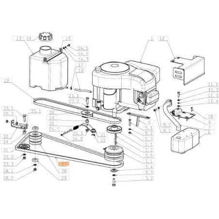 ORIGINAL RIEMEN EMAK SG272731211 | NewgardenParts.com