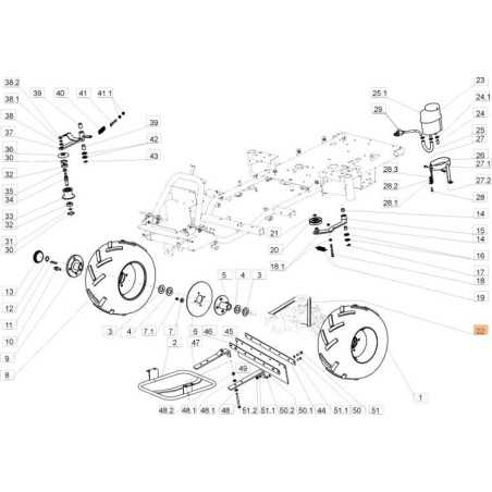 Original OLEOMAC APACHE92 Rasentraktor Mähriemen SGN272721027 | NewgardenParts.com