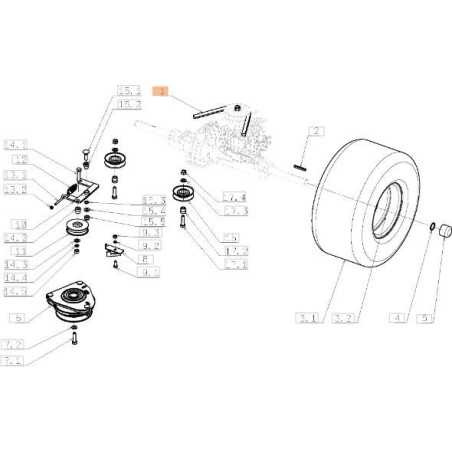 Original OLEOMAC OM105J/16H Rasentraktorriemen SGN272731253 | NewgardenParts.com