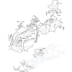 ORIGINAL UPPER HOOD EMAK G325077000E0 | NewgardenParts.com