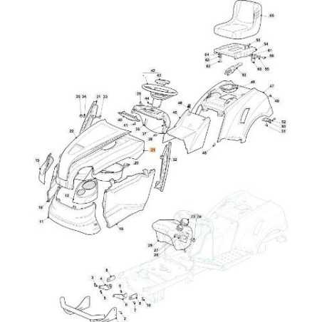 ORIGINAL UPPER HOOD EMAK G325077000E0 | NewgardenParts.com