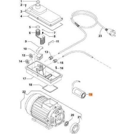 CONDENSATEUR D'ORIGINE EMAK CH04340010 | NewgardenParts.com