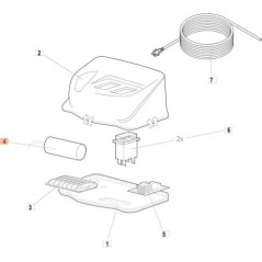 CONDENSATEUR ORIGINAL EMAK CH04340319 | NewgardenParts.com