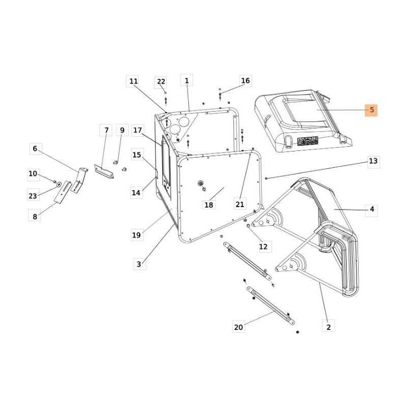 COPERCHIO CESTO ORIGINALE EMAK SGN532151699R