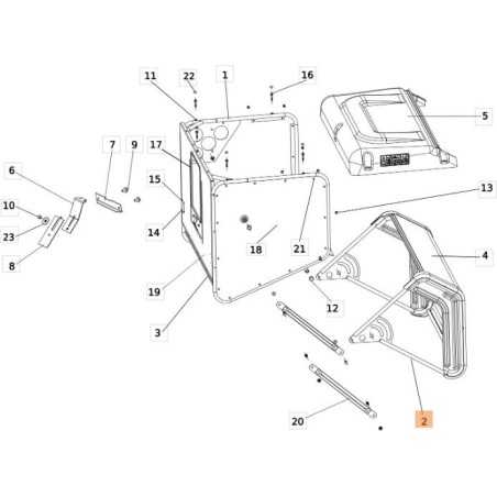 Housse de sac originale EMAK SGS532974472813R | NewgardenParts.com