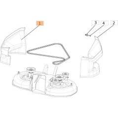 ORIGINAL RIEMENABDECKUNG EMAK SGN532151590 | NewgardenParts.com