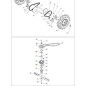 BALL BEARINGS 30X55X13 6006 2RS ORIGINAL EMAK PB306010069R
