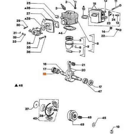 ROULEMENT D'ORIGINE EMAK 3035015R | NewgardenParts.com