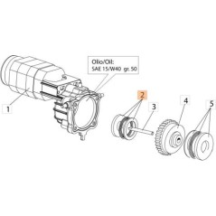CUSCINETTO ORIGINALE EMAK CH04360038 | NewgardenParts.com