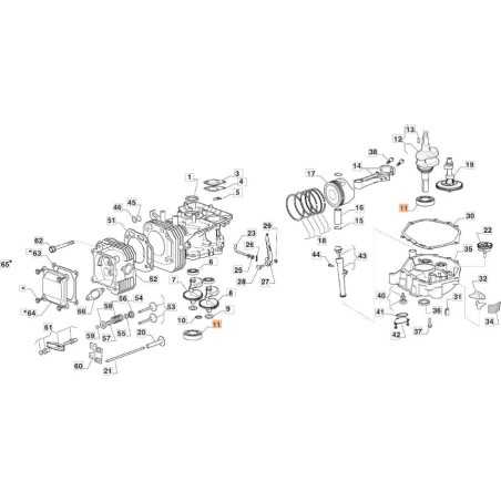 ROULEMENT D'ORIGINE EMAK G118550227E0 | NewgardenParts.com