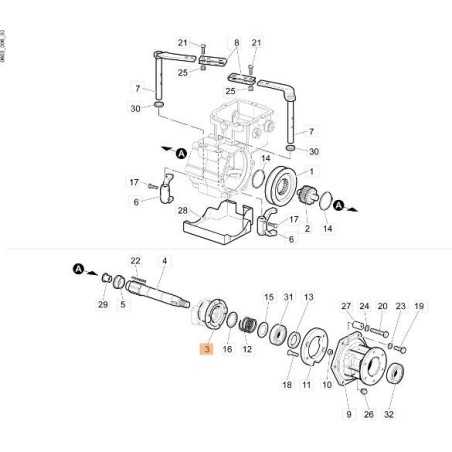 SÉCURATEUR DE FREIN D'ORIGINE EMAK YF1430084 | NewgardenParts.com