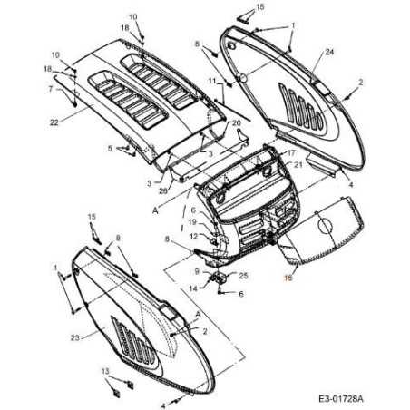 ORIGINAL EMAK SCHEINWERFER C7312118A | NewgardenParts.com