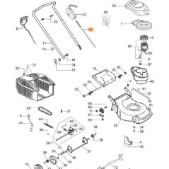 ORIGINAL EMAK ZUGDRAHT 66130024BR | NewgardenParts.com