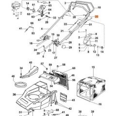 FIL DE TRACTION EMAK ORIGINAL 8202031ER | NewgardenParts.com