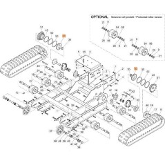 BRIDE DE VERROUILLAGE DE ROULEMENT EMAK D'ORIGINE YF1370409 | NewgardenParts.com