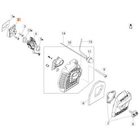 ORIGINAL THERMISCHER FLANSCH EMAK 61370001R | NewgardenParts.com