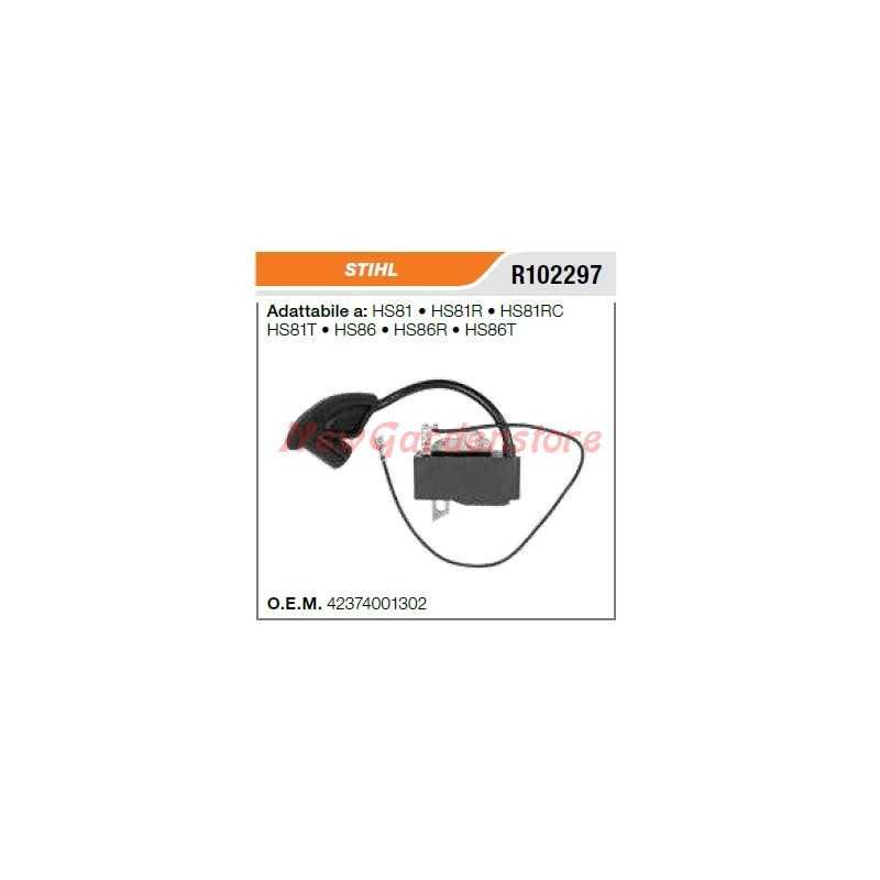 STIHL hedge trimmer HS 81 81R R102297 4237-400-1302 compatible ignition coil