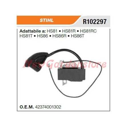 STIHL cortasetos HS 81 81R R102297 Bobina de encendido compatible 4237-400-1302 | NewgardenParts.com