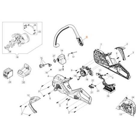 MANIJA DELANTERA EMAK ORIGINAL 54050021R | NewgardenParts.com