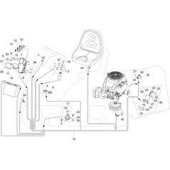 INTERRUPTEUR EMAK 68130411 ORIGINAL AVEC BOUTON À BASCULE