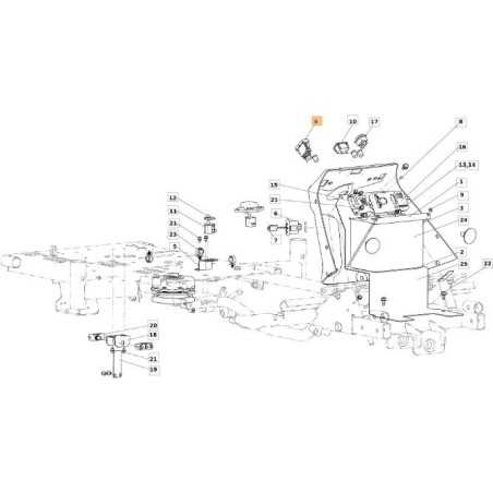 INTERRUPTOR ORIGINAL EMAK SGN345329023 | NewgardenParts.com