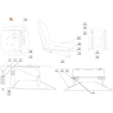 INTERRUPTOR DE ASIENTO ORIGINAL EMAK SGN532150990 | NewgardenParts.com