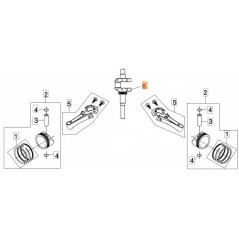 ORIGINAL EMAK KURBELWELLENSATZ L66151063 | NewgardenParts.com