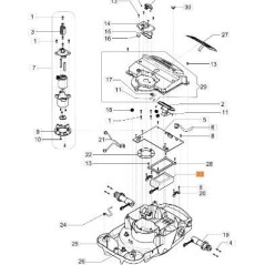 KIT BATTERIA ORIGINALE EMAK 67010030