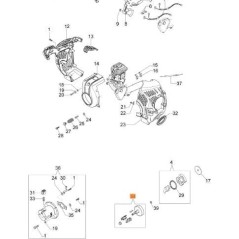 ORIGINAL EMAK CLUTCH BELL KIT 61242040AR | NewgardenParts.com