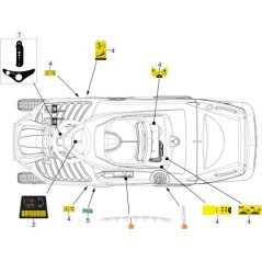 ORIGINAL EMAK LABEL KIT 68130514R | NewgardenParts.com