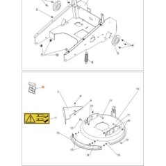 ORIGINAL EMAK-ETIKETTENSATZ 68210017 | NewgardenParts.com