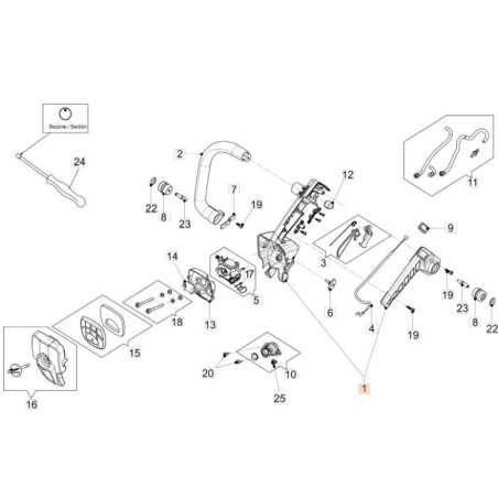 KIT IMPUGNATURA ORIGINALE EMAK 50350198 | NewgardenParts.com