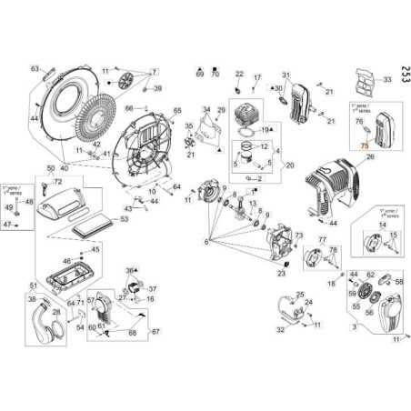 KIT SILENCIEUX COMPLET ORIGINAL EMAK 56590039 | NewgardenParts.com