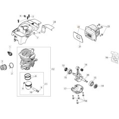 KIT SILENCIADOR ORIGINAL EMAK 50180194A | NewgardenParts.com