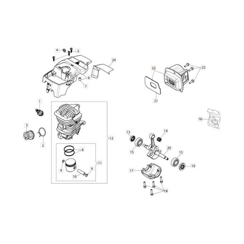 KIT SILENCIADOR ORIGINAL EMAK 50180194A