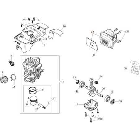 ORIGINAL EMAK SCHALLDÄMPFER-KIT 50180194A | NewgardenParts.com