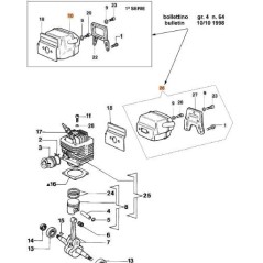 KIT SILENCIEUX ORIGINAL EMAK 52010441A | NewgardenParts.com