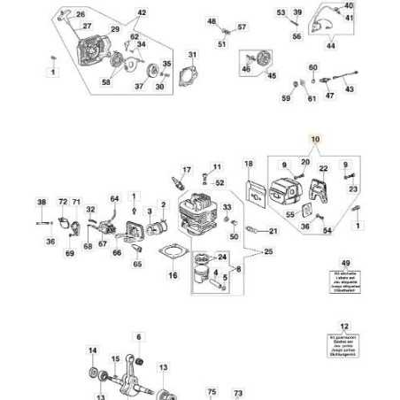 KIT SILENCIEUX ORIGINAL EMAK 52020258 | NewgardenParts.com