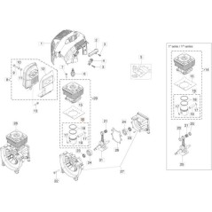 ORIGINAL PISTON KIT EMAK 61210136 | NewgardenParts.com