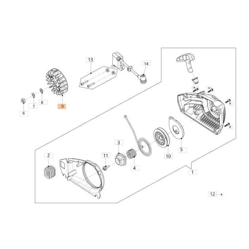 ORIGINAL FLYWHEEL KIT EMAK 50350040R