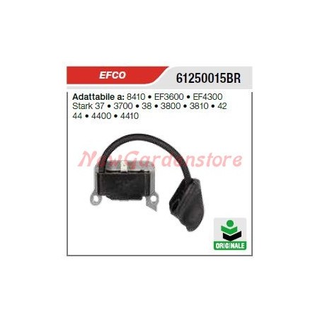 Bobina di accensione EFCO motosega 8410 EF3600 EF4300 61250015BR | NewgardenParts.com