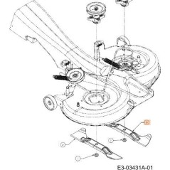 ORIGINAL BLADE EMAK C74204081 | NewgardenParts.com