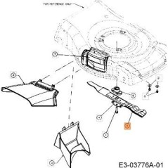 ORIGINAL BLADE EMAK C74204364 | NewgardenParts.com