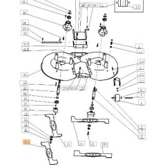 ORIGINAL BLADE EMAK SGS532050422663 | NewgardenParts.com