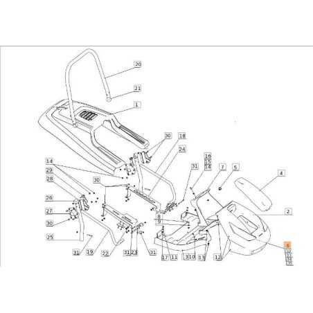 LAMPADINA ORIGINALE EMAK SGN347411004 | NewgardenParts.com