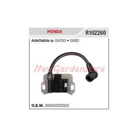 Bobine d'allumage HONDA motorhoe GX100 60 R102260 | NewgardenParts.com