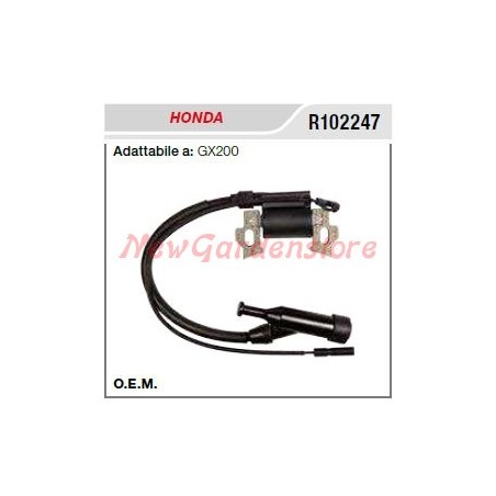 Bobina di accensione HONDA motozappa GX220 R102247 | NewgardenParts.com