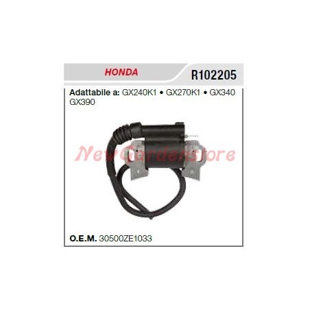 Bobina di accensione HONDA motozappa GX240K1 R102205 | NewgardenParts.com